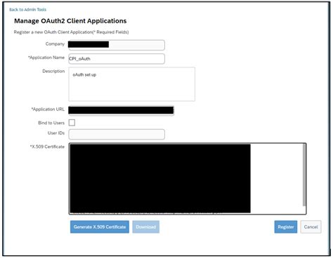 Register the OAuth client in SAP SuccessFactors. . Successfactors oauth authentication cpi